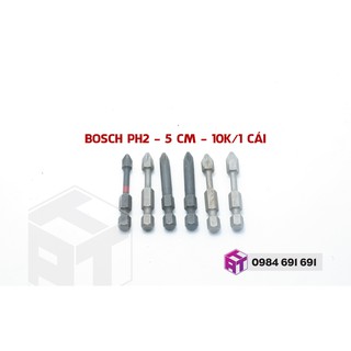 Mũi Vít BOSCH 4 Cạnh 5CM 9CM 15CM