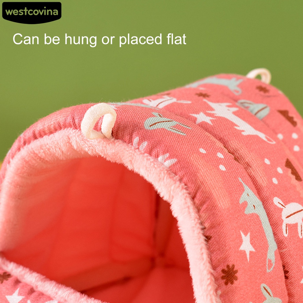 Tổ Ngủ Giữ Ấm Dễ Vệ Sinh Cho Hamster / Sóc / Thú Cưng