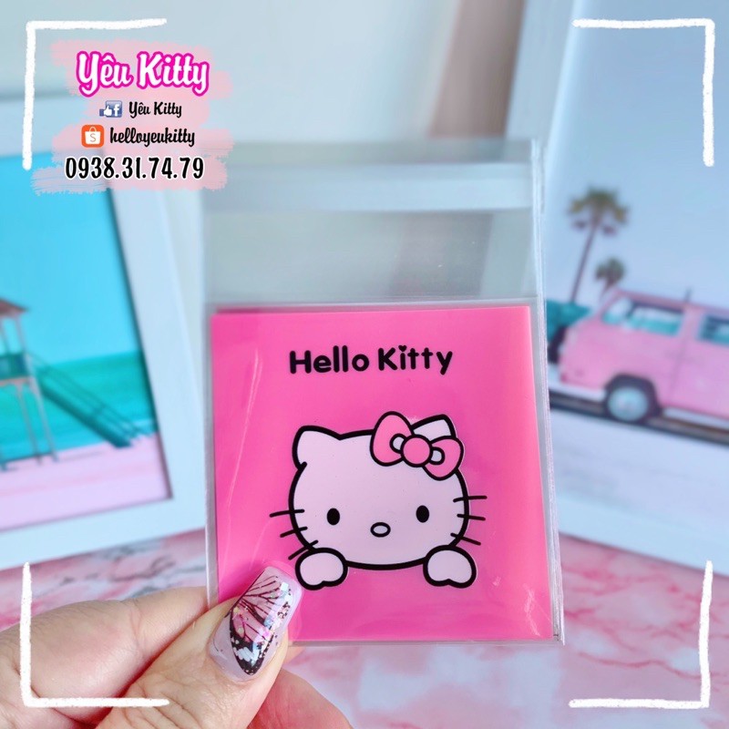 SET 10 TÚI NHỰA MINI HELLO KITTY