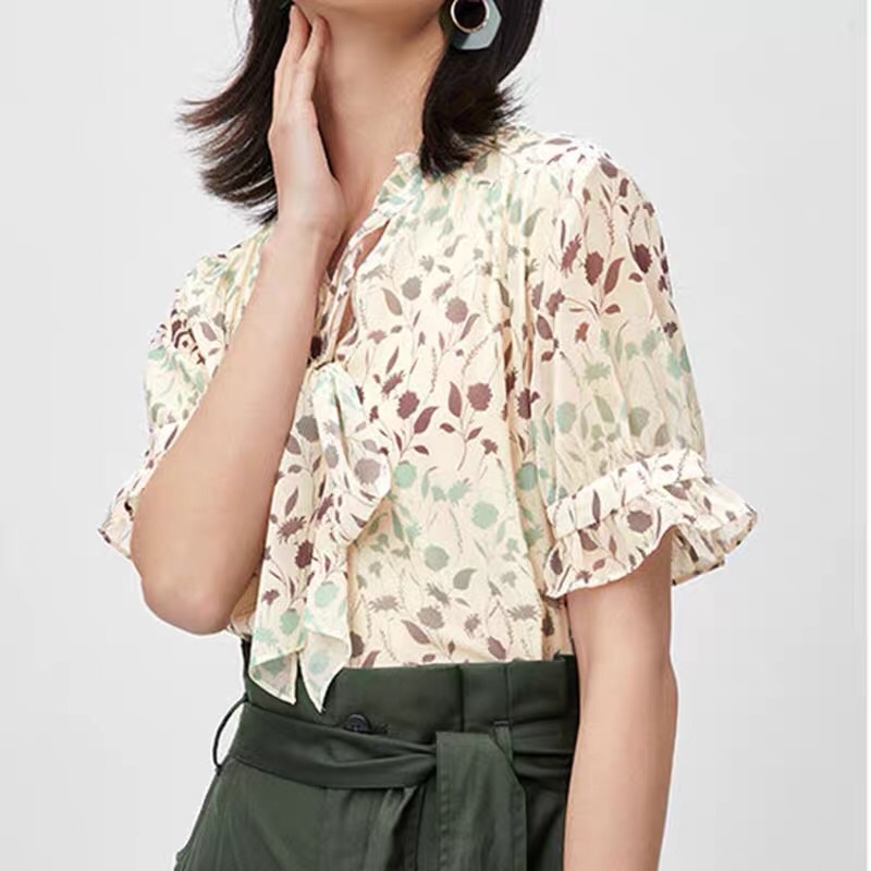 Áo sơ mi hoa Eifini