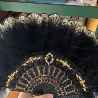 Quạt lông vũ phong cách Lolita (oder )