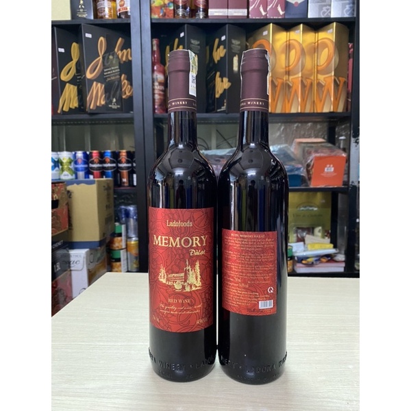 Vang Đà Lạt Đỏ MEMORY 14.5 750ml