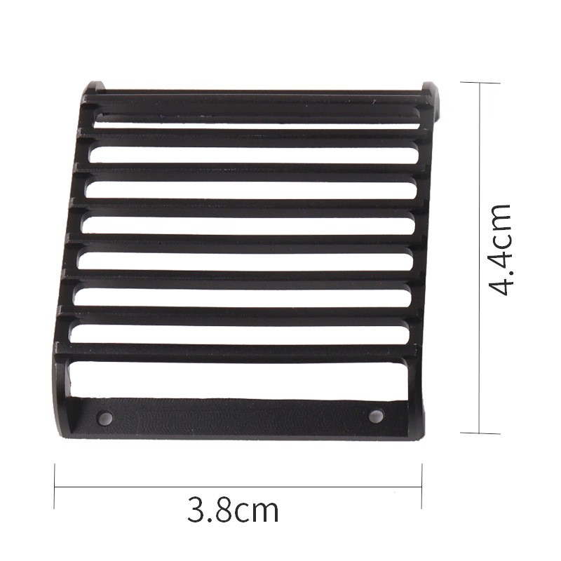 1 Cặp Khung Kim Loại Bảo Vệ Đèn Pha Trước Cho Xe TRAXXAS TRX4 Defender Land Rover Crawler 1/10