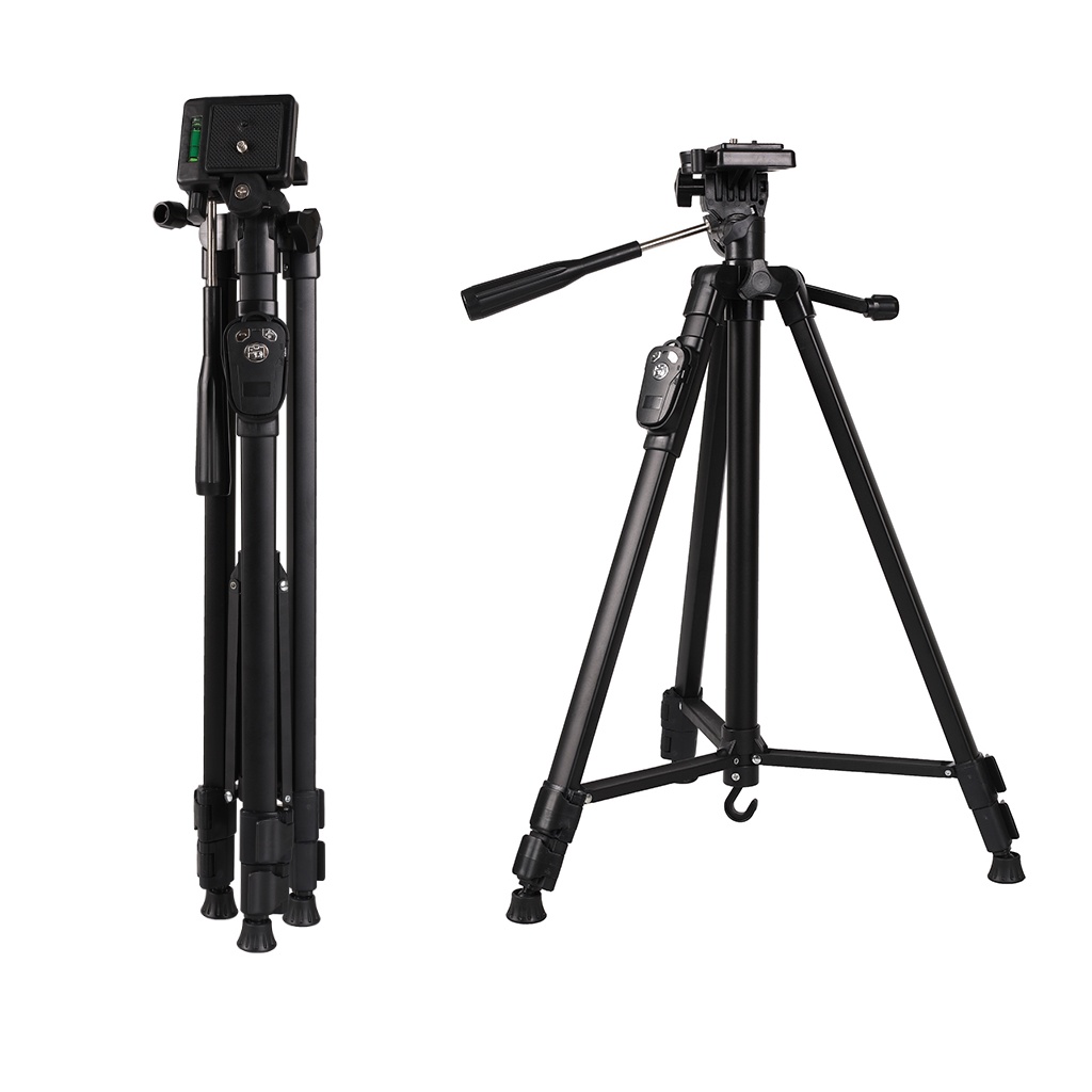 Gậy chụp ảnh 3 chân Tripod 3388 tích hợp Bluetooth, cây Livestream chụp ảnh tự sướng xoay 360 độ  – KYWI SHOP