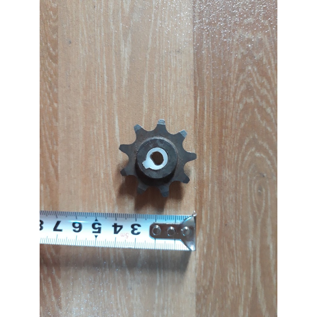 Nhông trục 8 - Bánh răng trục 8 - Phụ kiện làm máy ấp trứng nhông motor NT8-9R