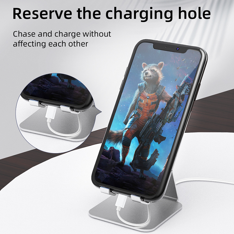 Aluminum Alloy Phone Stand IPHONE SAMSUNG Giá Đỡ Điện Thoại Bằng Hợp Kim Nhôm Chất Lượng Cao