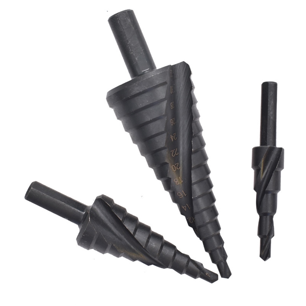 DIYMORE Mũi khoan hình nón thẳng làm từ titan chuyên dụng cho chế biến gỗ DIY