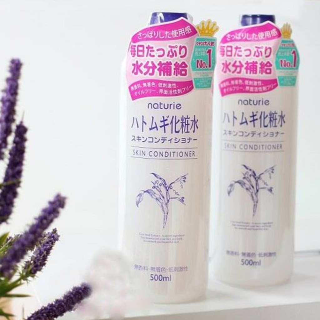 Nước Hoa Hồng Dưỡng Ẩm Naturie Skin Conditioner 500ml