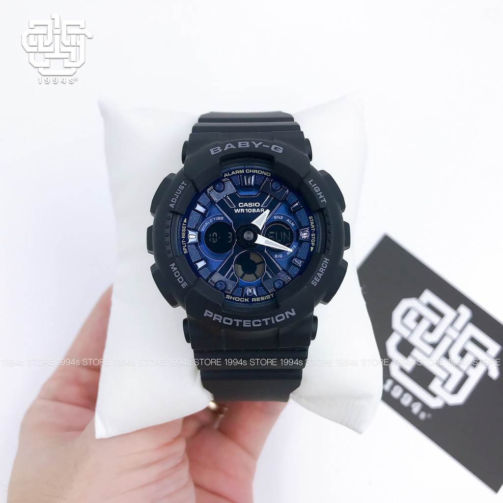 Đồng hồ nữ Casio Baby-G BA-130 / BA-130-1A2 chống va đập, chống nước 200m, size 43.3mm, hàng chính hãng