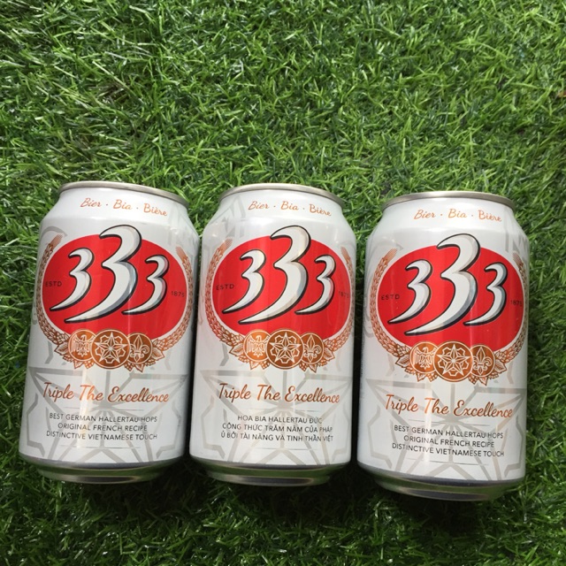 Bia 333 lon (330ml/1lon)