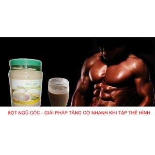 Bột ngũ cốc dinh dưỡng tăng cơ cho người tập Gym