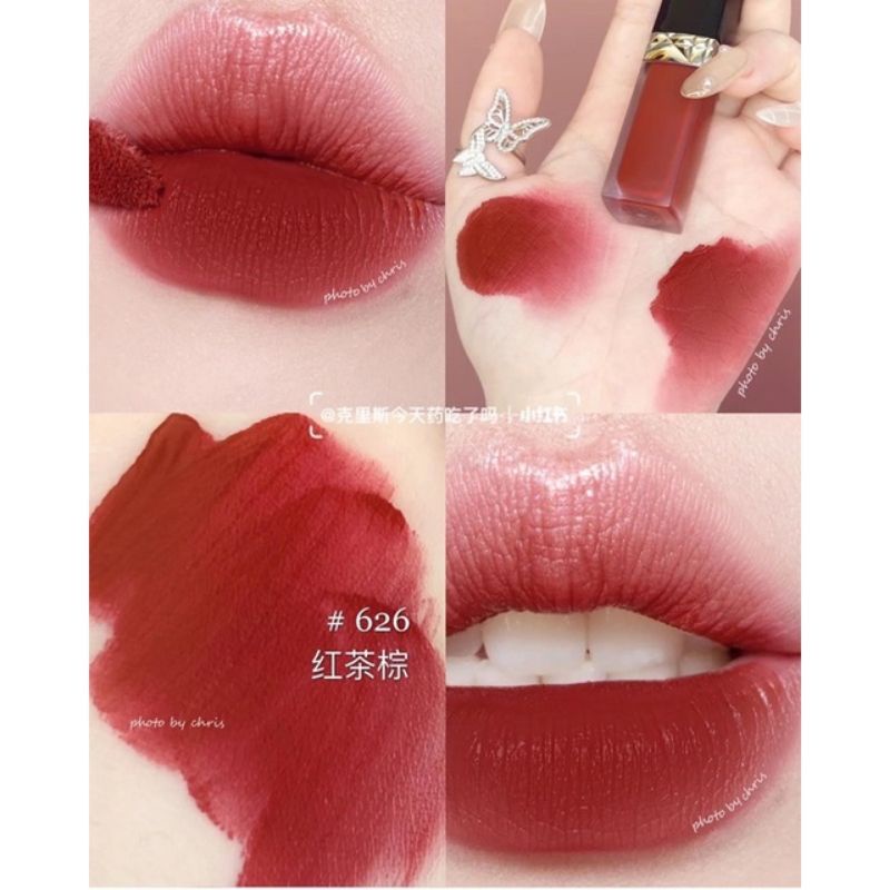 Sample Bảng 4màu Dior Son Kem Lì Siêu Đẹp Diorouge Forever Liquid