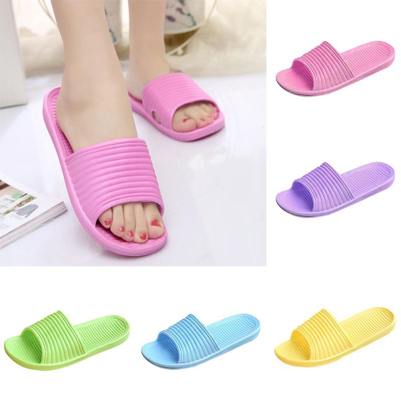 Indoor and outdoor anti-skid bathroom bath slippers
