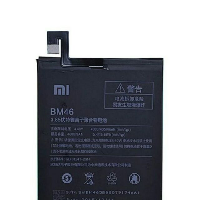Pin Xiaomi Redmi Note3 (BM46)
