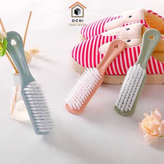 Bàn chải nhỏ chà vệ sinh giày dép, giặt quần áo tiện lợi siêu mềm dễ sử dụng