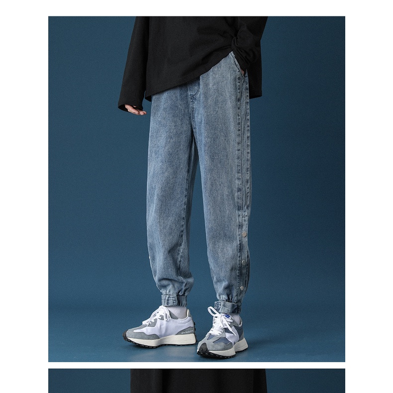 Quần Joggers Jeans Phong Cách