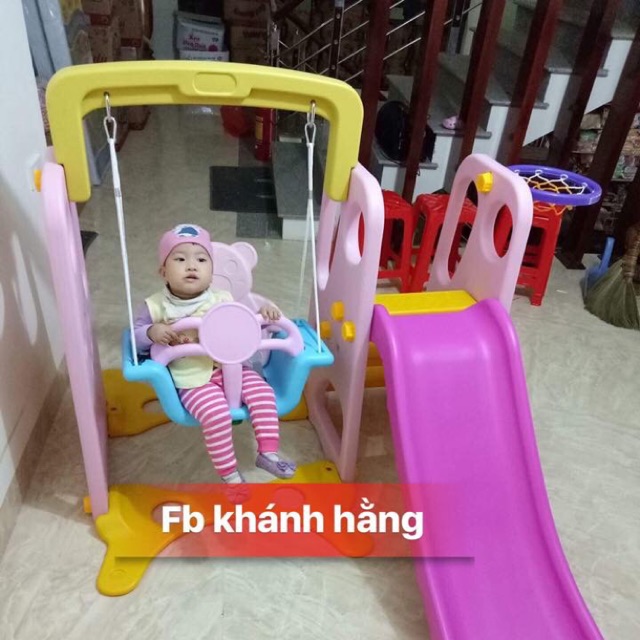 Cầu trượt xích đu