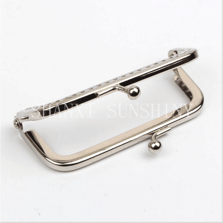 Khung ví vuông bằng kim loại DIY để làm ví cầm tay