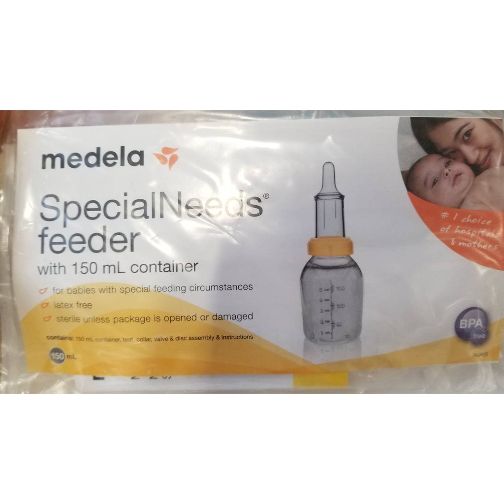 Binh Sữa Medela Cho Trẻ Bu Yếu Hở Ham ếch Special Need Haberman