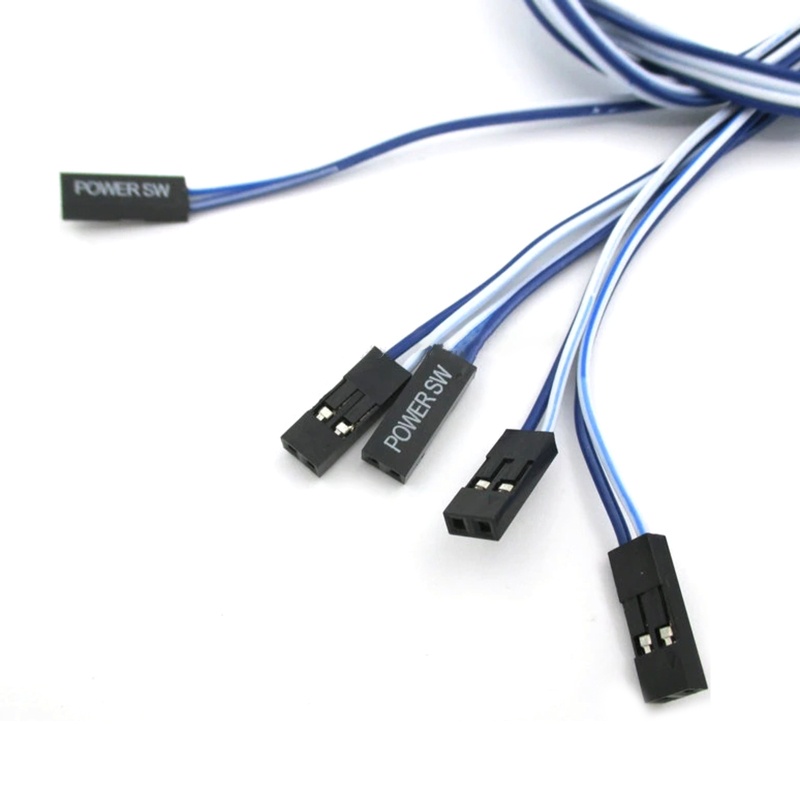 Set 2 Dây Cáp Nguồn Cho Bo Mạch Chủ Máy Tính Để Bàn