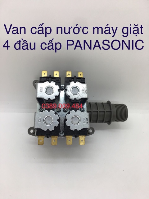 [Mã ELHA22 giảm 5% đơn 300K] Van cấp nước máy giặt PANASONIC 4 ngả (cấp 4)