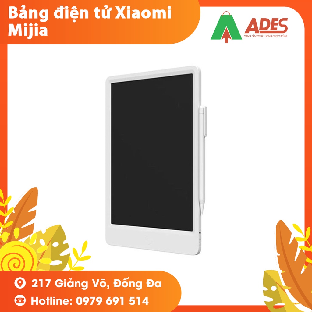 Bảng viết vẽ điện tử thông minh Xiaomi Mijia - Màn hình LCD bút cảm ứng công nghệ tự xoá an toàn cho trẻ em bé tập học
