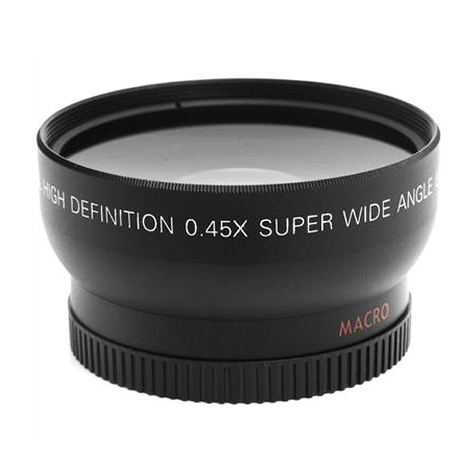 Ống Kính Macro Góc Rộng 52mm 0.45 X Cho Nikon D3200 D3100 D5200 D5100