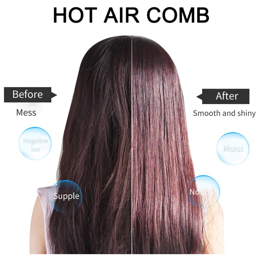 Máy Sấy Tóc Tạo Kiểu Tóc Đa Năng One Step - Lược Sấy Tóc Tạo Kiểu 3 Tốc Độ - Chính Hãng Bảo Hành 12 Tháng