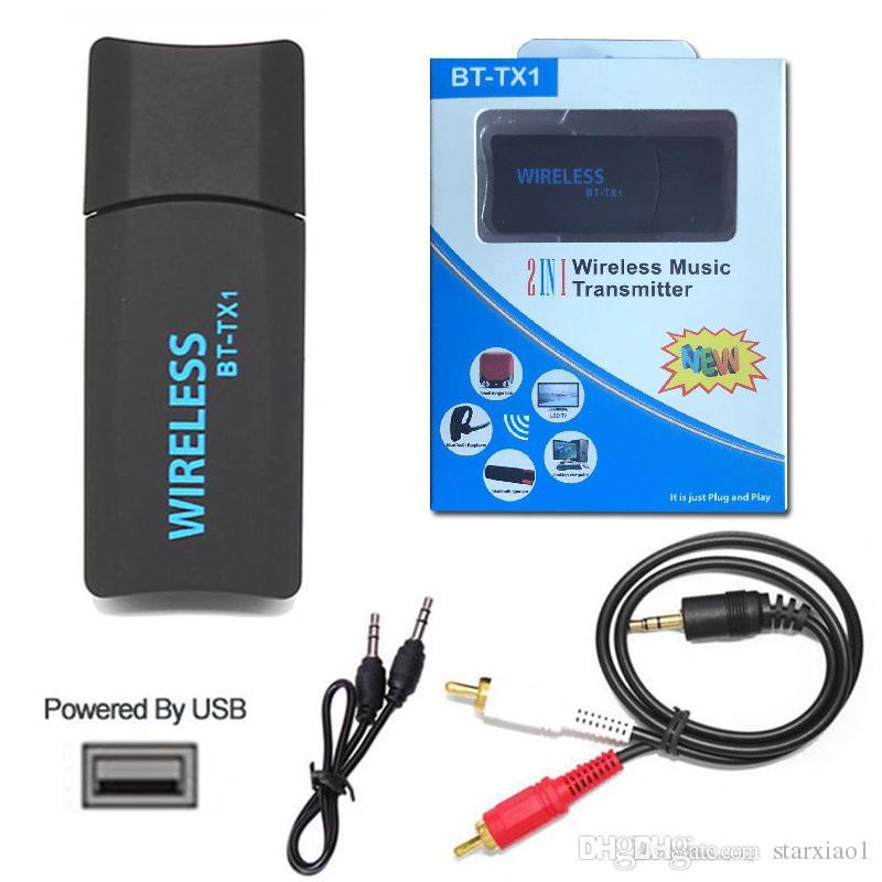 USB Bluetooth ( 2in1) BT TX1 , Thiết bị thu phát bluetooth BT TX1