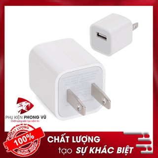 Củ sạc iphone 7 ZIN India chất lượng siêu tốt bảo hành 3 tháng