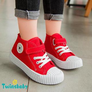 Giày thể thao canvas cổ cao cho bé