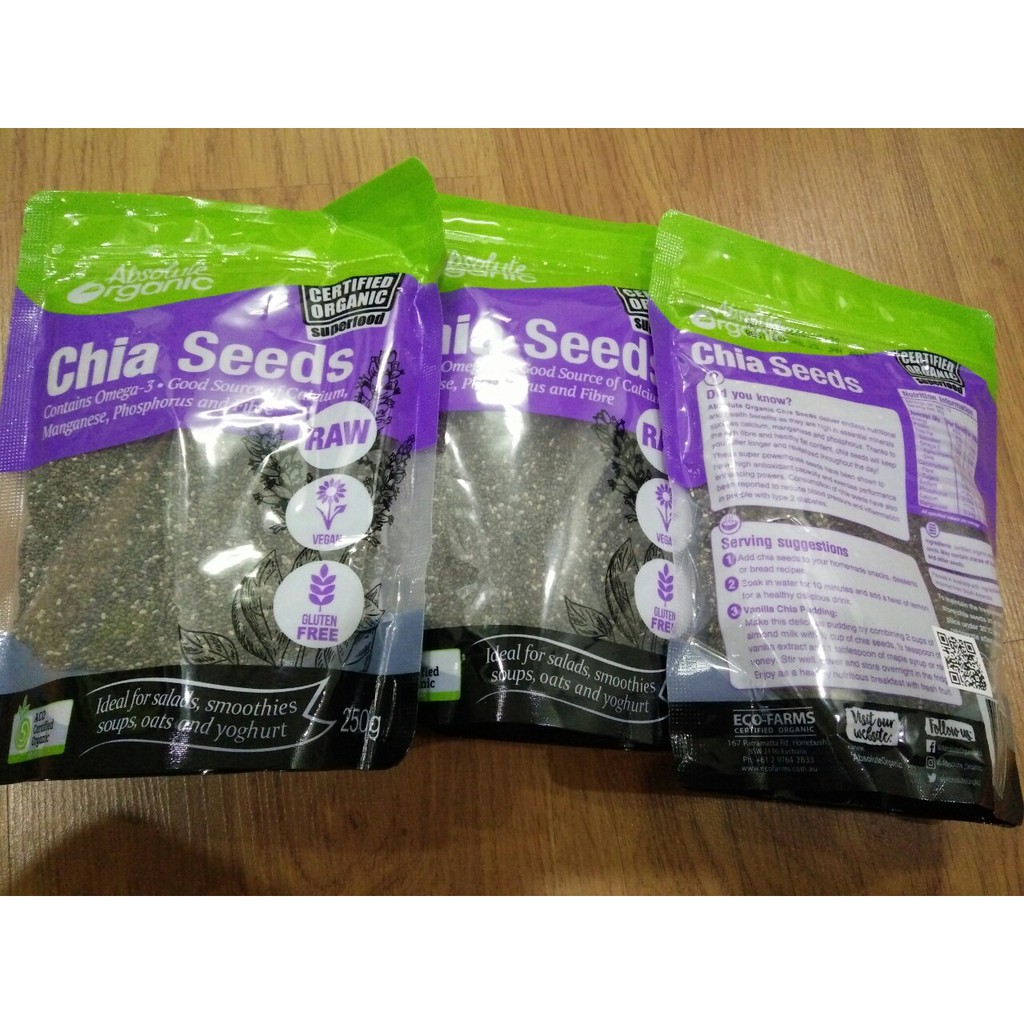 Hạt Chia chuẩn Úc xách tay gói 250g | BigBuy360 - bigbuy360.vn