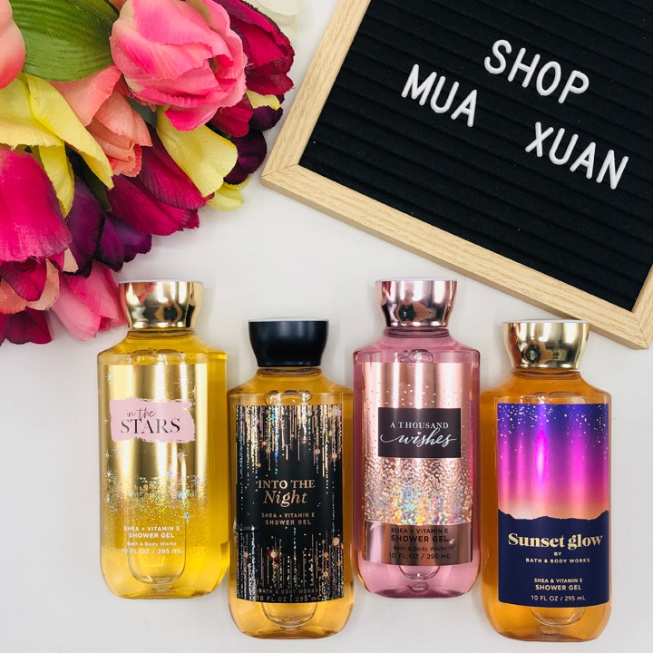 Sữa tắm Bath & Body Works nhiều mùi, 295ml