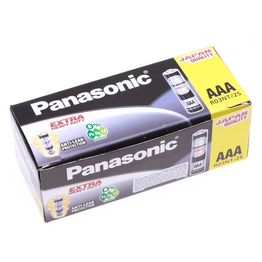 Hộp 60 viên Pin than đen AAA Panasonic R03NT/2S-V