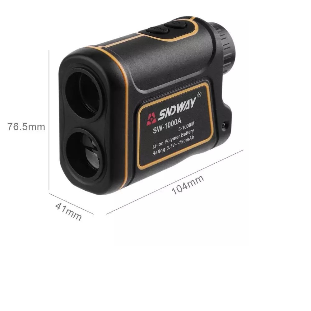 Ống Nhòm SNDWAY (SW-1000A): Đo Khoảng Cách, Tốc Độ Bằng Laser Từ Xa Chống Nước IP54