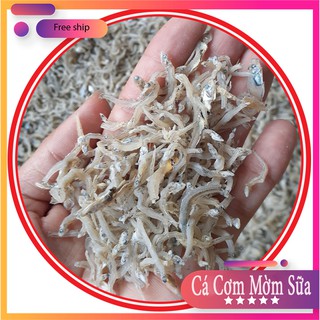Cá Cơm Mờm Sữa (1kg gồm 2 túi đóng gói hút chân không) - Cá Cơm Mờm Nhỏ Trắng
