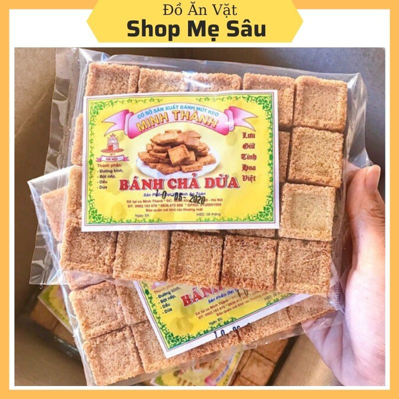 Gói 20 Miếng Bánh Chả 💖 FREESHIP 💖 Bánh Chả Dừa Minh Thành Siêu Giòn Ngon