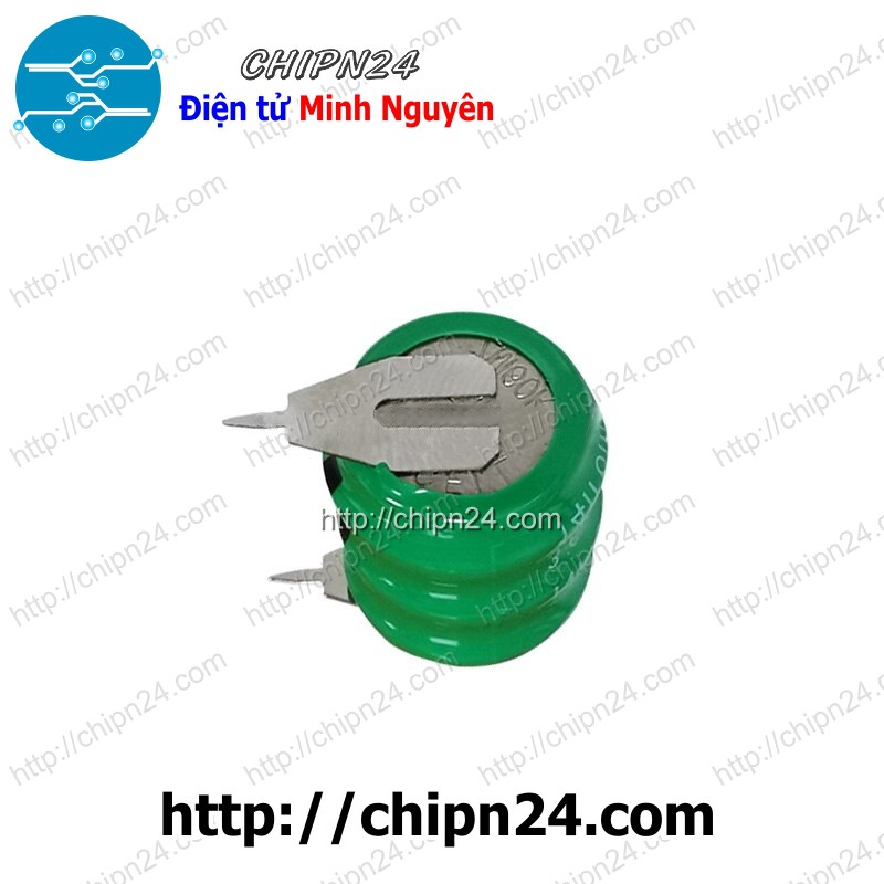 [1 VIÊN] (F12) Pin Ni-Cd 3.6V 60mAh (Pin Xanh Lá)