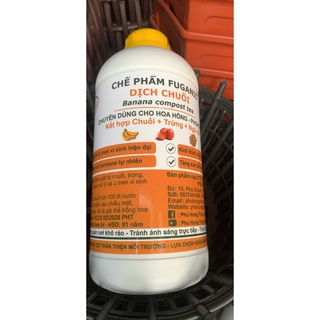 Dịch chuối thần dược cho Phong lan 1 lít
