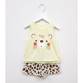Set Unifriend bé gái gấu vàng
