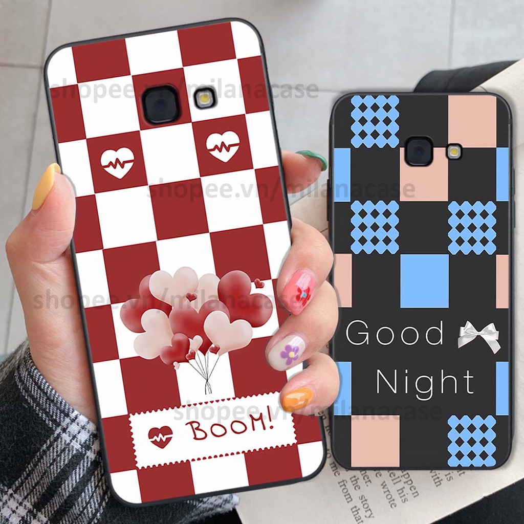 Ốp Samsung A3 2017 / A5 2017 / A7 2017 caro họa tiết nhiều màu sắc siêu đẹp thời trang cá tính