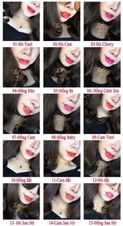 Sale 130k.còn 3 màu.son handmade Thu Ngọc