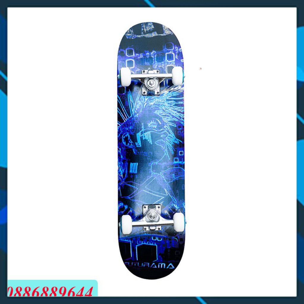Ván Trượt SkateBoard Xanh Dương 3108 XD [Shop Ưu Đãi]