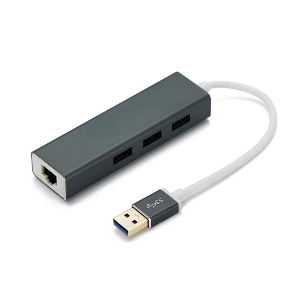 BEBETTERM Thẻ Mạng Lan 3 Cổng USB 3.0 Kèm Dây Cáp Chuyển Đổi