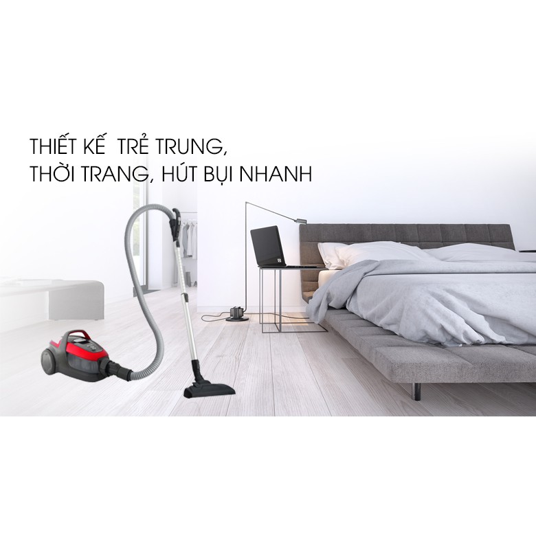 Máy hút bụi Electrolux (Thụy Điển) ZAP9940 1900W Red Rose (Bảo hành 24 tháng)