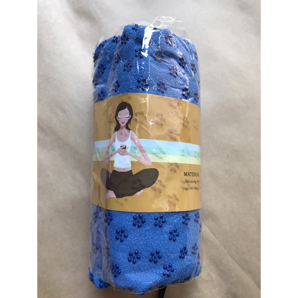 Khăn trải thảm tập Yoga, Gym Microfiber chống trượt, thấm mồ hôi Cực Tốt Galeco