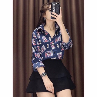 áo sơ mi lụa