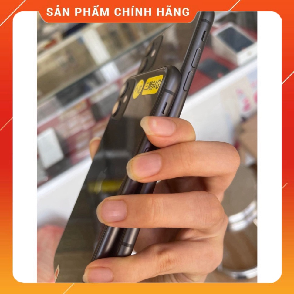 Điện thoại11 mầu đen ram 4g/128gb máy đầy đủ phụ kiện đi kèm phụ kiện -Đức Lâm Smartphone