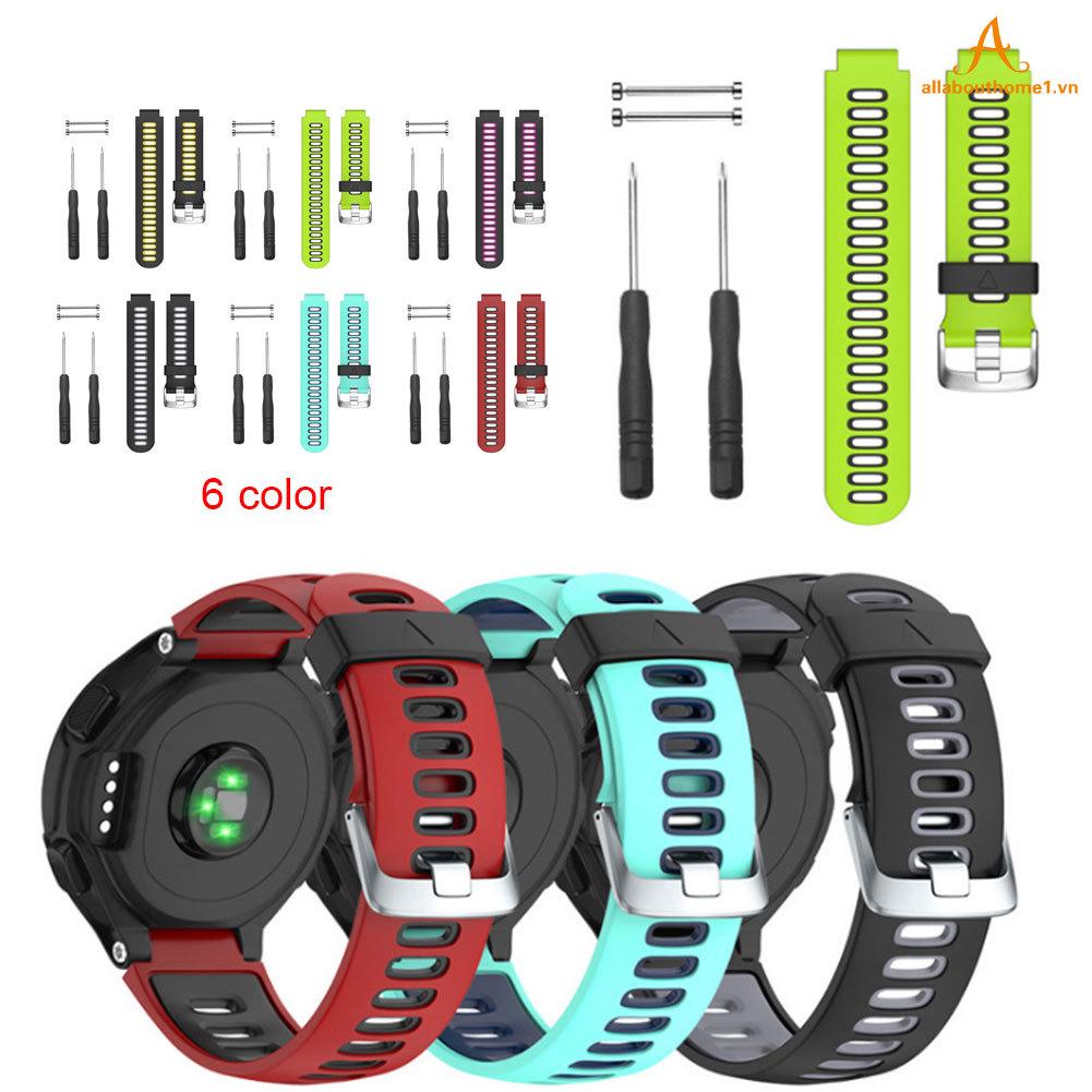 Dây đeo thay thế cho đồng hồ garmin forerunner 735xt / 220 / 230 / 235 / 620 / 630