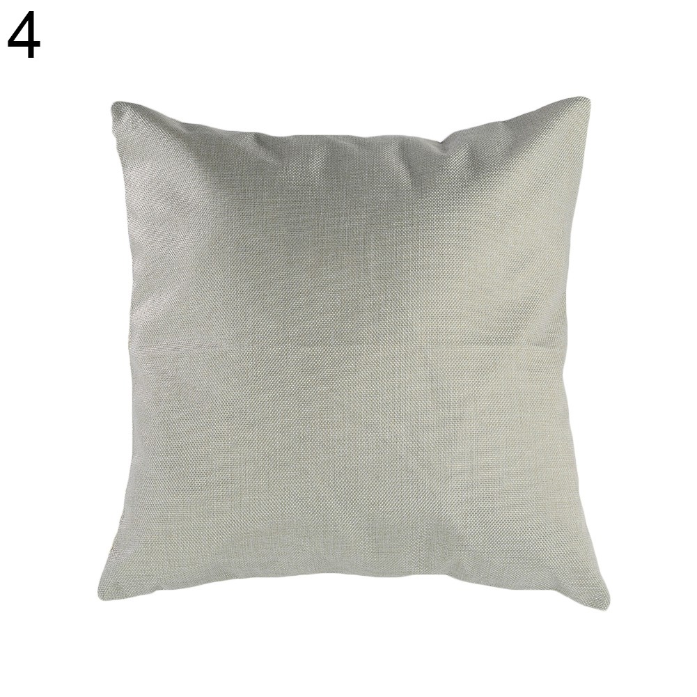 Gối tựa sofa hình vuông đơn sắc mới nhất